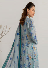 Zohra By Motifz Printed Lawn 3 Piece Unstitched Suit MT24Z D-03